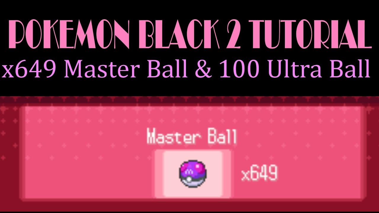 pokemon ruby master ball code